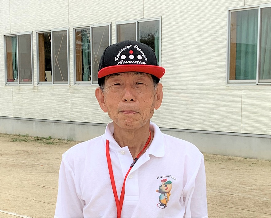 おそろいの帽子とTシャツ