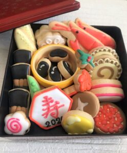 お正月のお節風クッキー