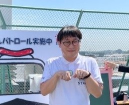 津田沼プロジェクションマッピング実行委員長(船橋市前原商店会会長)・大塚智明さん