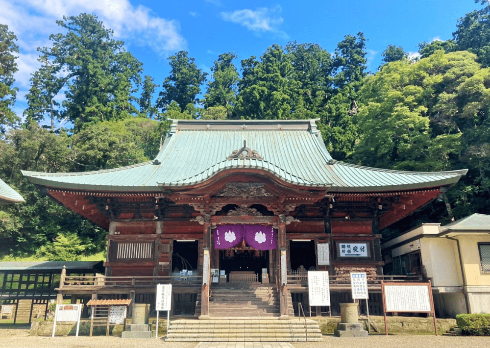 【鴨川市】「清澄寺（せいちょうじ） 」日本一早い初日の出を拝める山の頂上近くの静謐なお寺