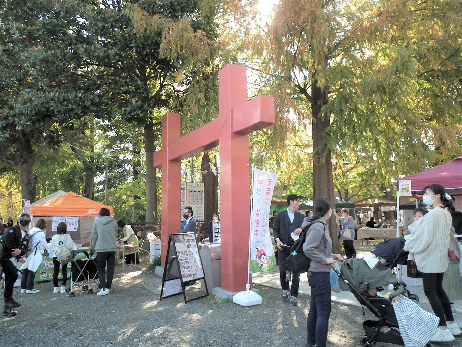 神社deままマルシェ