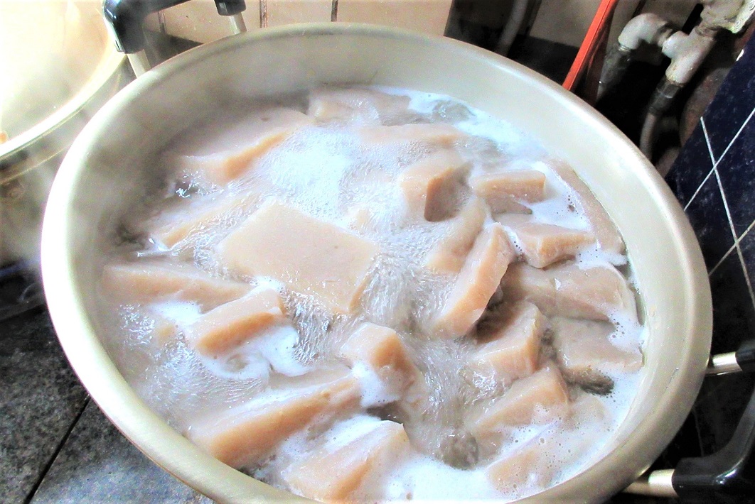 こんにゃく作り講習会 佐倉こんにゃく