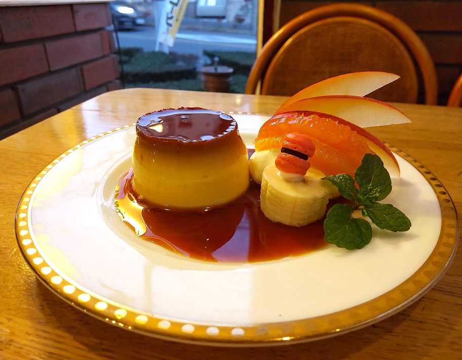 カフェテラス マウンテン 自家製プリン