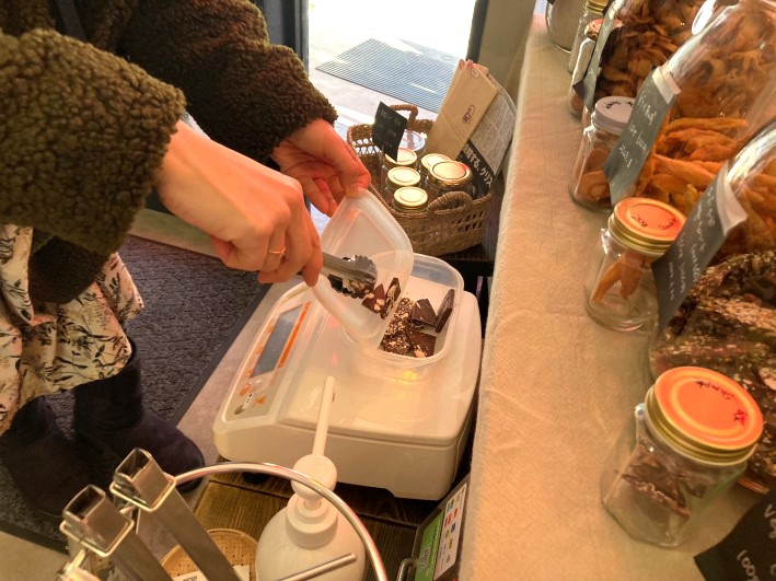 チョコレート量り売り