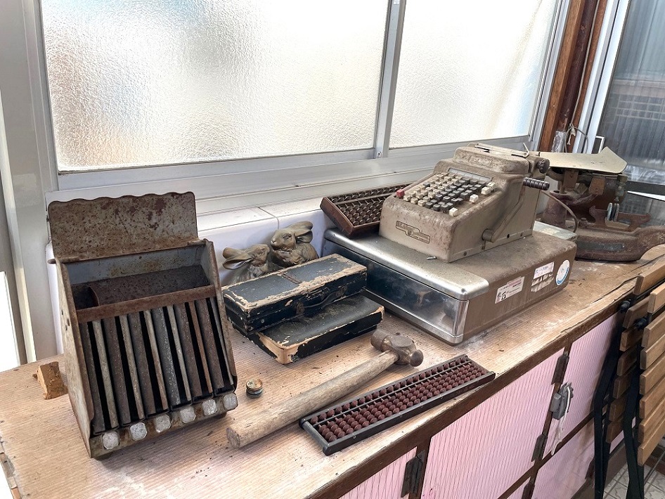 昭和時代のグッズ レジ 筆記具
