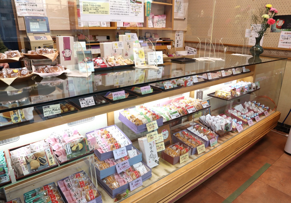 菓子工房 福一 ショーケース