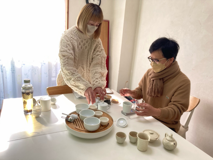 定岡壮一朗さんと美穂さん