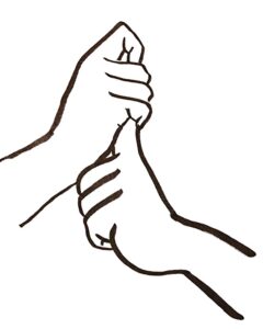 大日如来の手の形