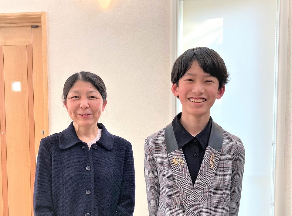 松田かおりさん 吉田蒼空馬さん