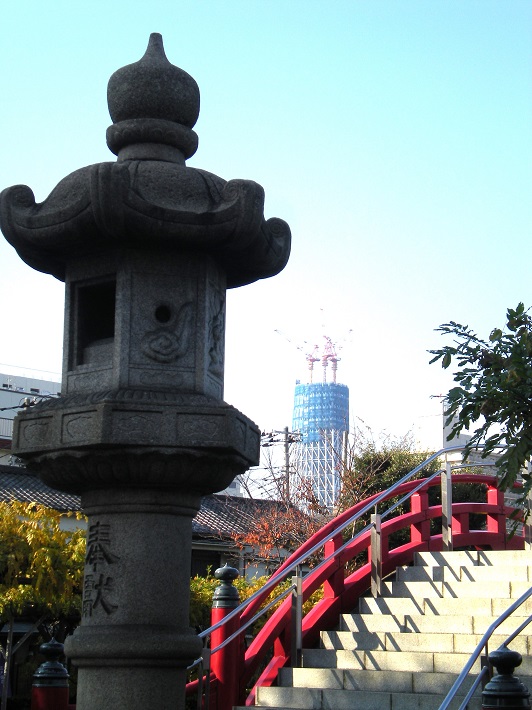 東京スカイツリー 亀戸天神