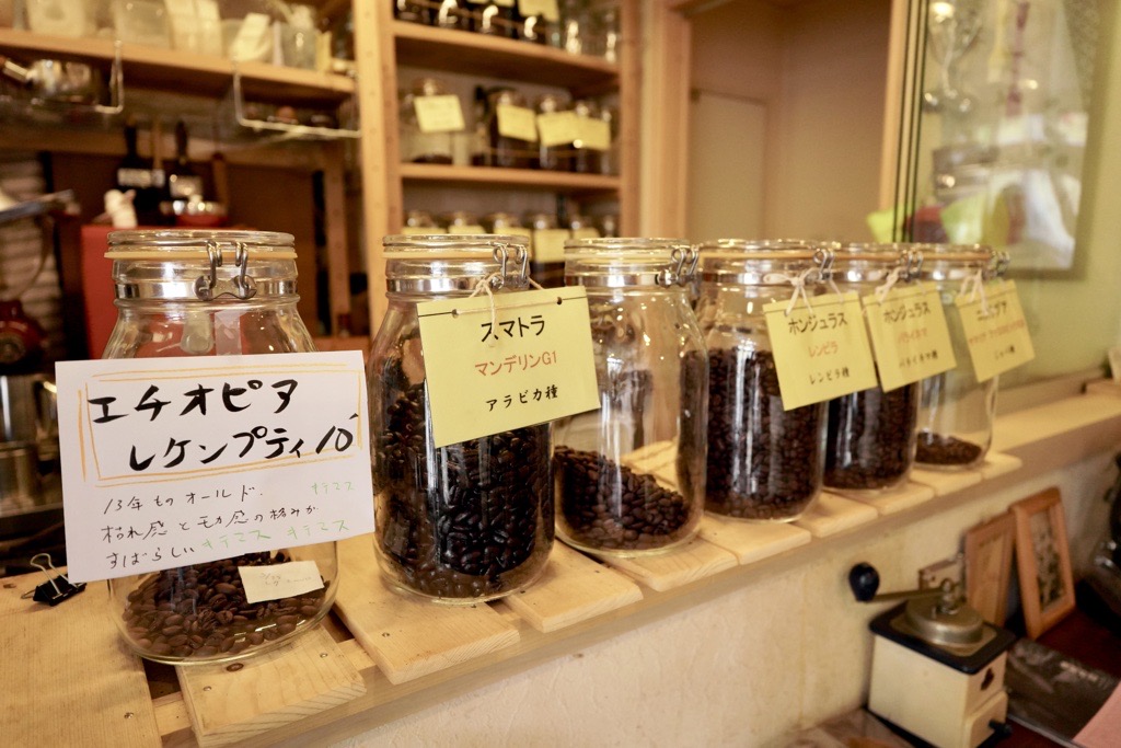 喫茶いずみのコーヒー豆