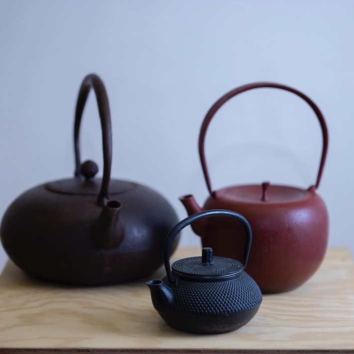 NORTH COFFEE 船橋店の南部鉄瓶