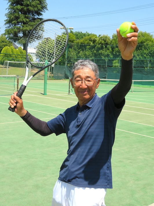アマチュアテニスプレーヤー小野隆夫さん