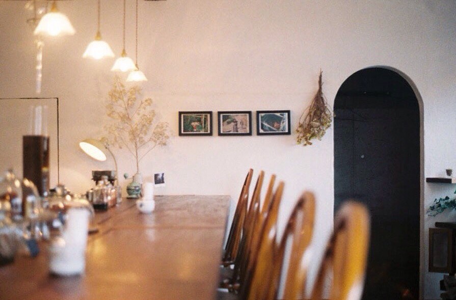 珈琲商店 ハトのカウンター