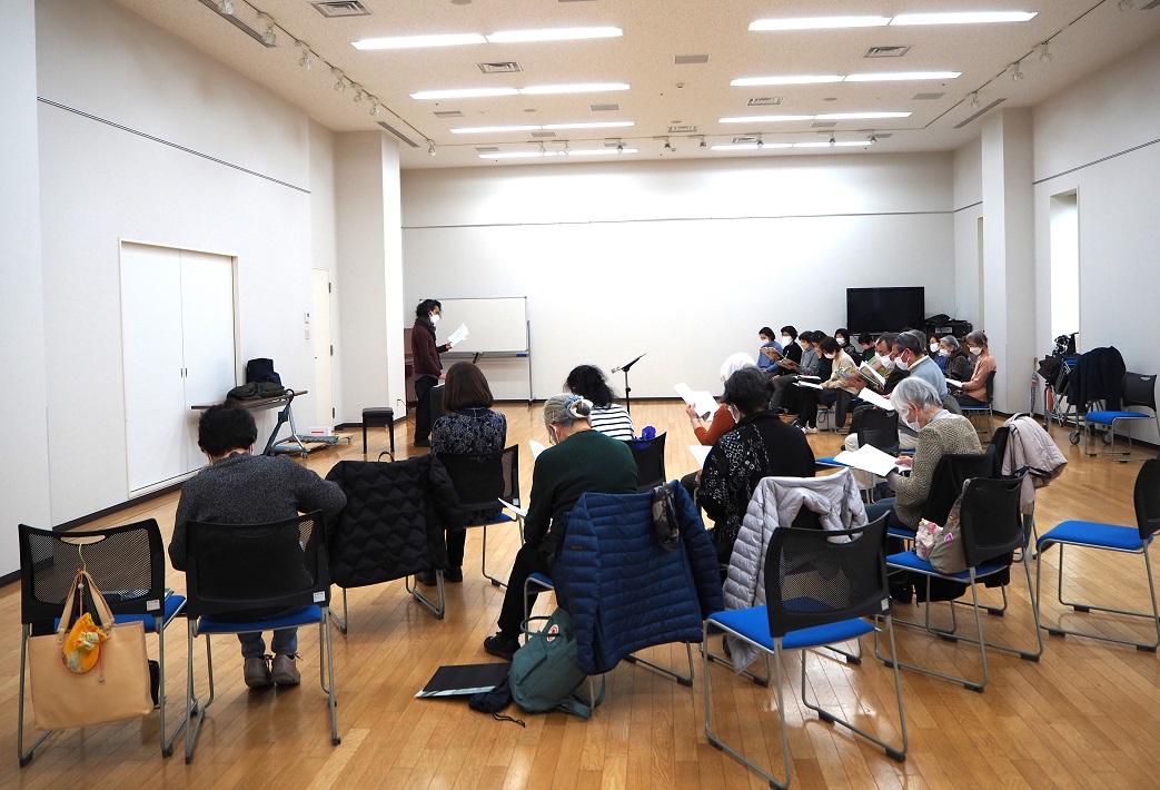 鎌ケ谷混声合唱団 練習風景