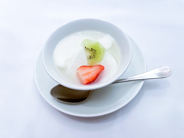 中華レストランの定番デザート！「杏仁豆腐」
