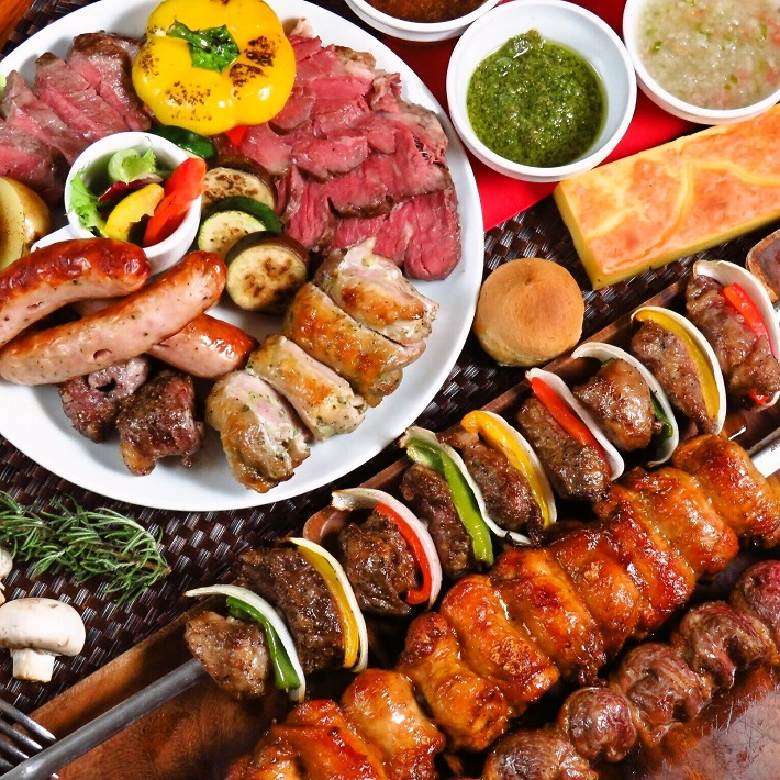 【柏駅から徒歩5分】お肉を思いっきり食べたい人必見！「シュラスコレストランビア&バイキング アレグリア柏」