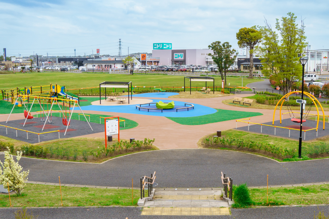市原市初のインクルーシブ広場