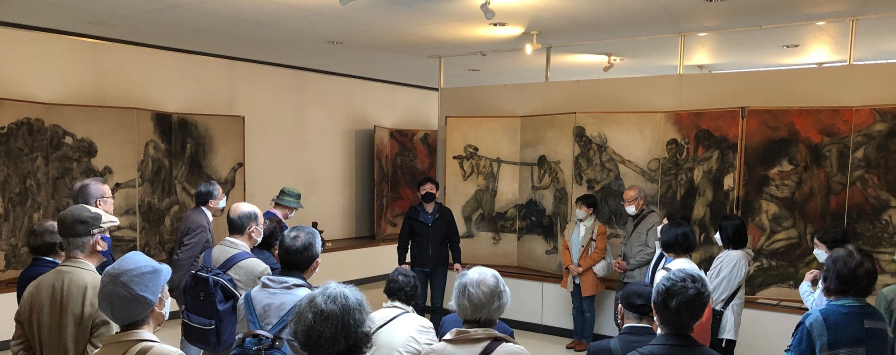 原爆の図 丸木美術館