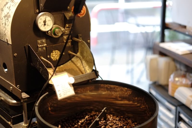 CaffeNilの焙煎機