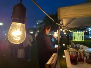 【市原市】上中里公園で開催!音とおかしなナイトピクニック