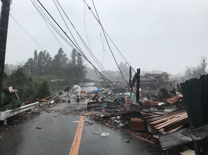 台風15号