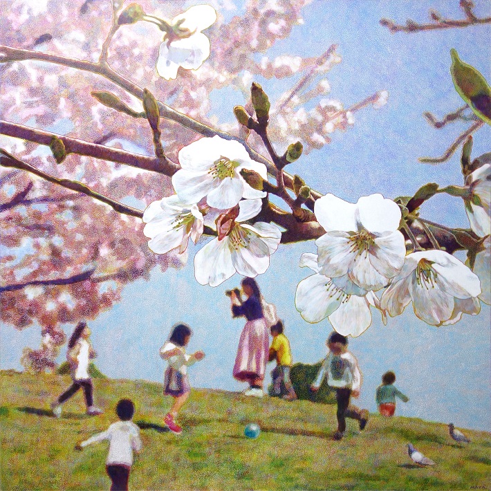 絵と言葉のチカラ展　「春、再び」　石居麻耶さん