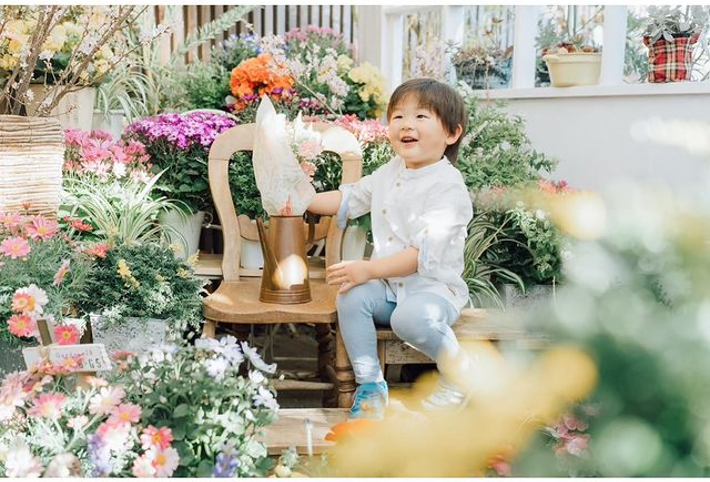 お花屋さんで撮影会