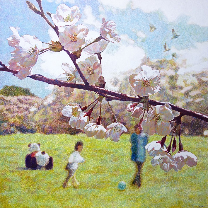絵と言葉のチカラ展　「夢待ちの花」　石居麻耶さん