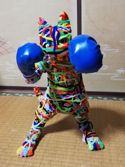 市川市展で美術会賞受賞!クリエイター マークン・ネコガスキーさん