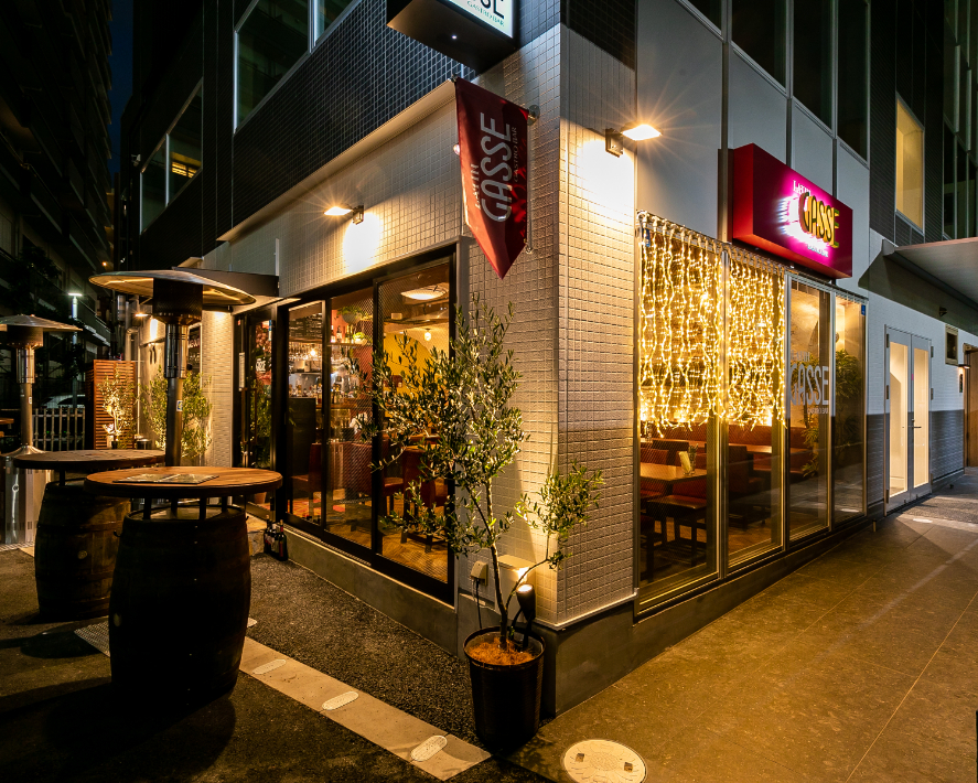 船橋市のフレンチビストロ  LATIN GASSE GASTRO BARの外観