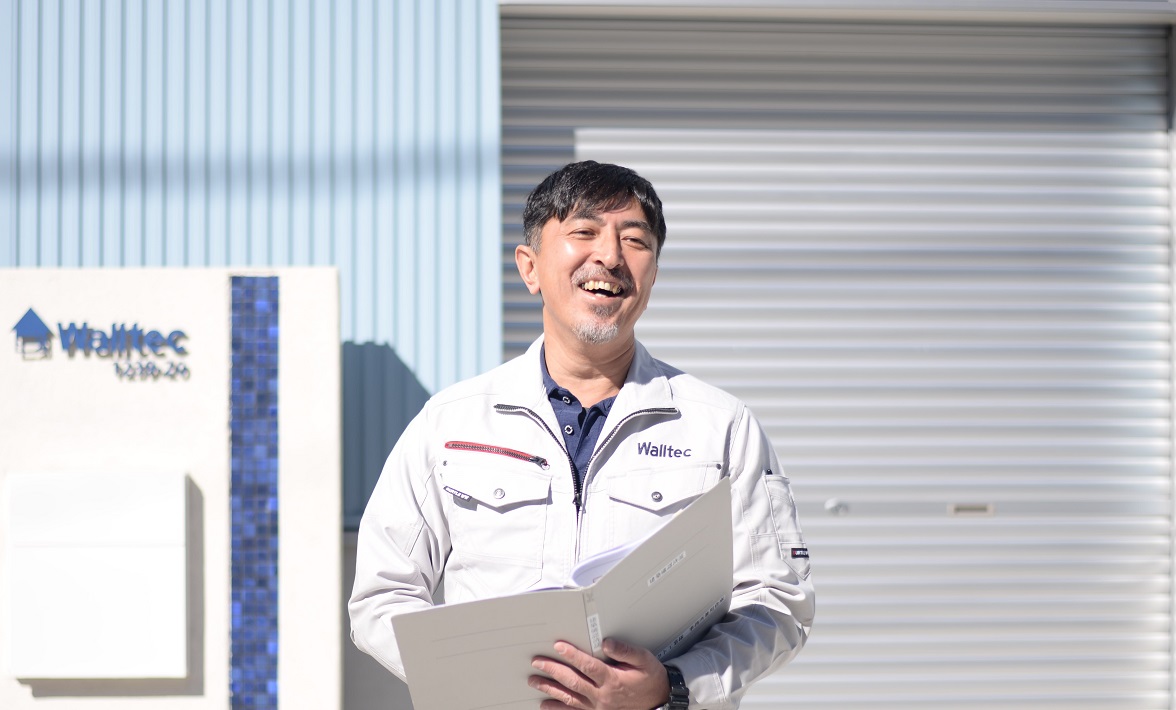 ウォルテック株式会社 代表取締役 二級建築士 上原英樹さん