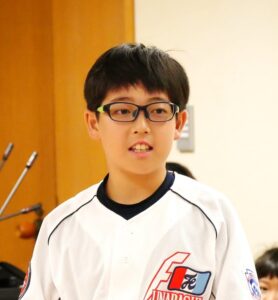 船橋リトルリーグ 〜2023「マイナー部門・山本悠晴キャプテン」