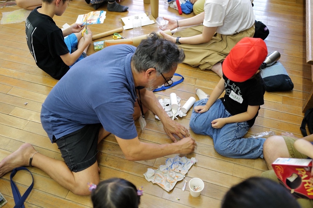 廃材アート・ワークショップ　我孫子市