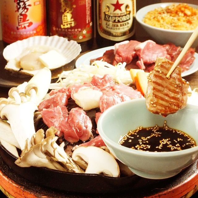 柏市 草原の羊のジンギスカン