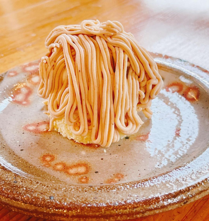 フランス食堂 Naruのモンブラン