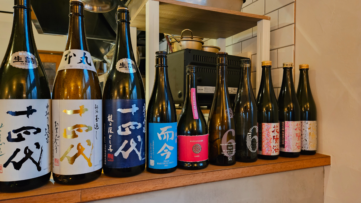 カフェビストロ 365の日本酒