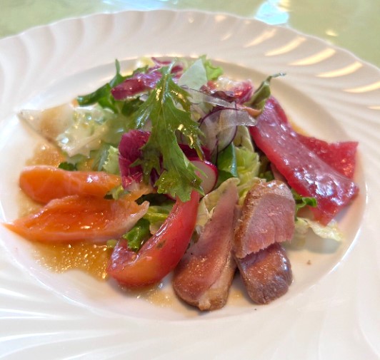 成田市 レストラン司の料理