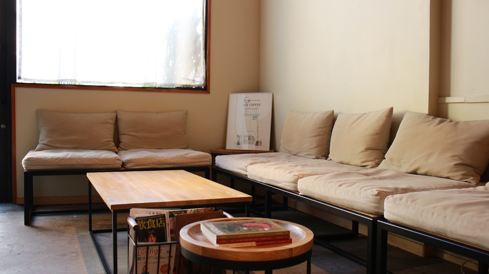 木更津市 THE COFFEEの内観