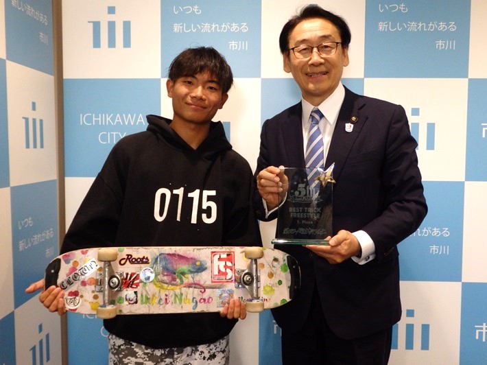 長尾一慧選手