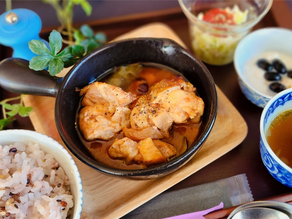 八千代市 ミアカーラ dog OK cafeのカフェランチ
