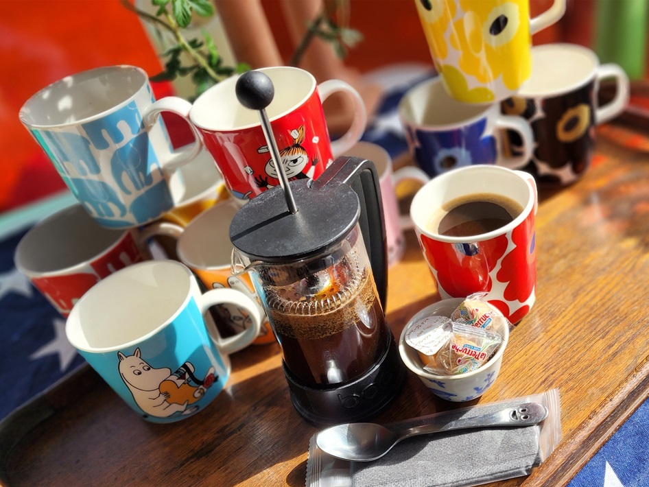 八千代市 ミアカーラ dog OK cafeのコーヒー