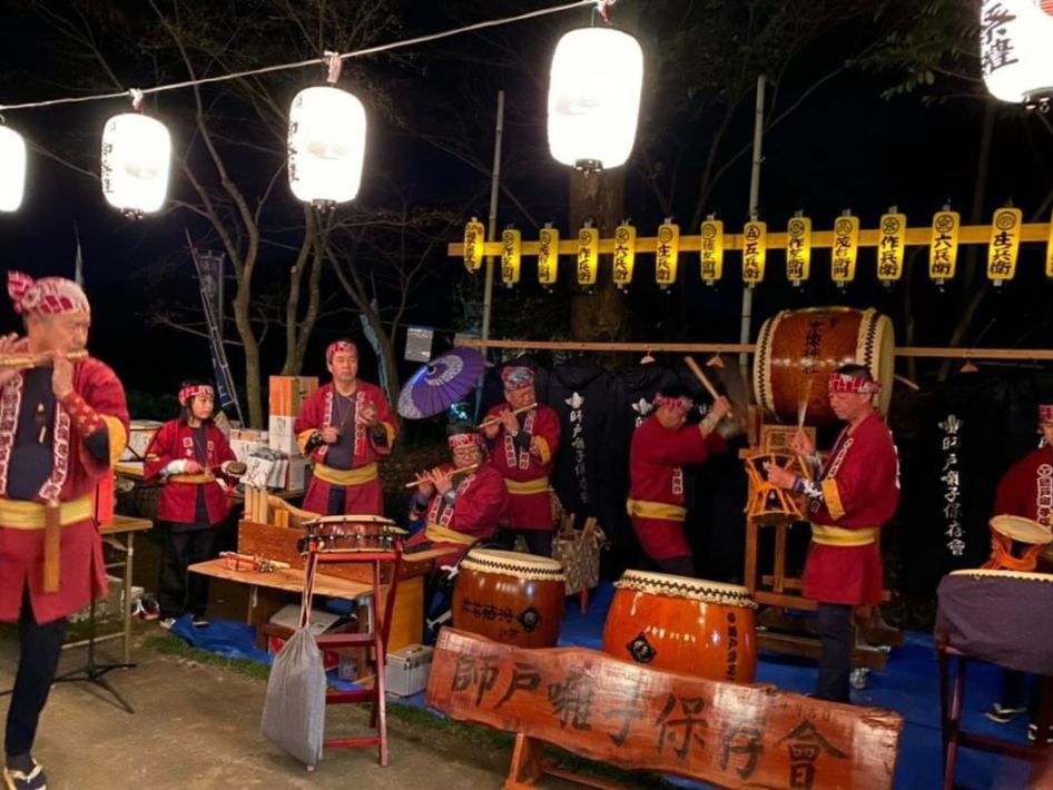 印西市 年越奉納祭囃子