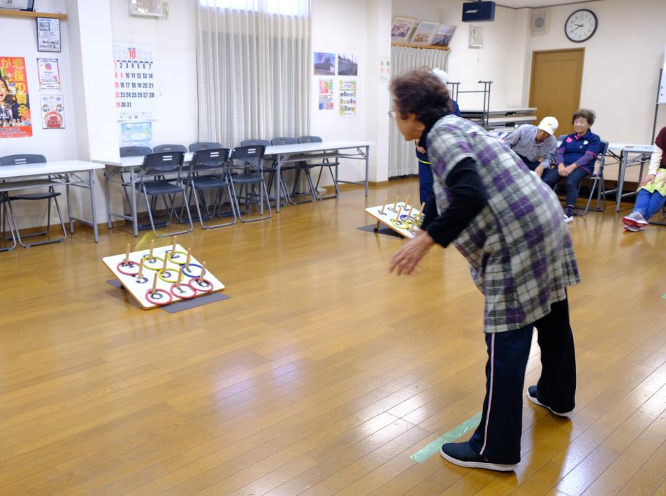【千葉市中央区】誰もが楽しめるスポーツ 「公式ワナゲ」で高齢者の生きがいづくり