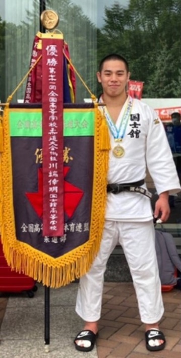 柔道世界ジュニア選手権大会 優勝 川端倖明君（船橋市出身）