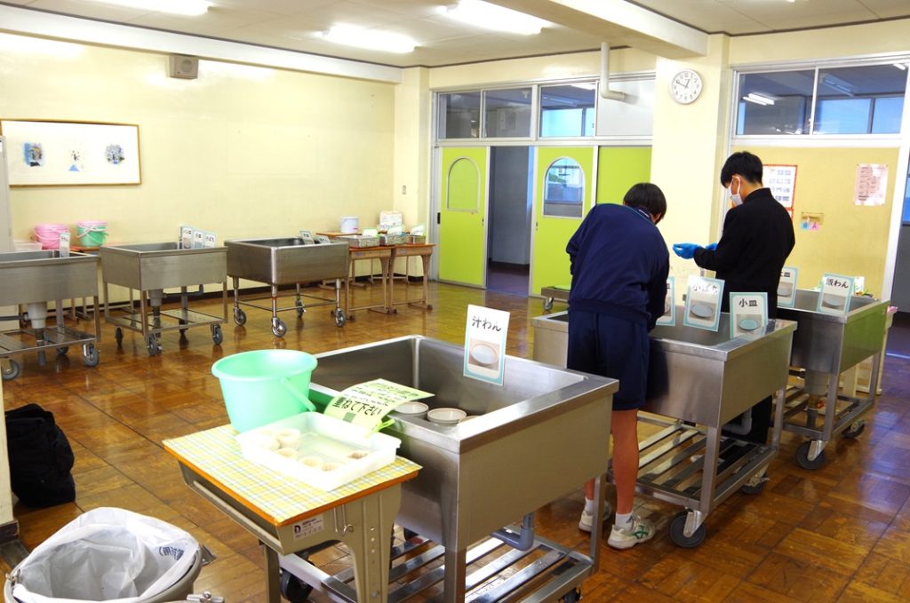 献立が選べる「選択式」船橋市立中学校の給食