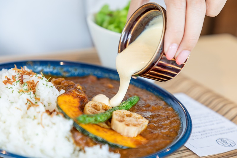 カレーに混ぜるカスタードクリーム