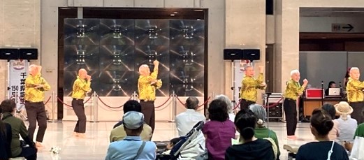 とうかつ地域文化祭 男性ハワイアンフラグループ