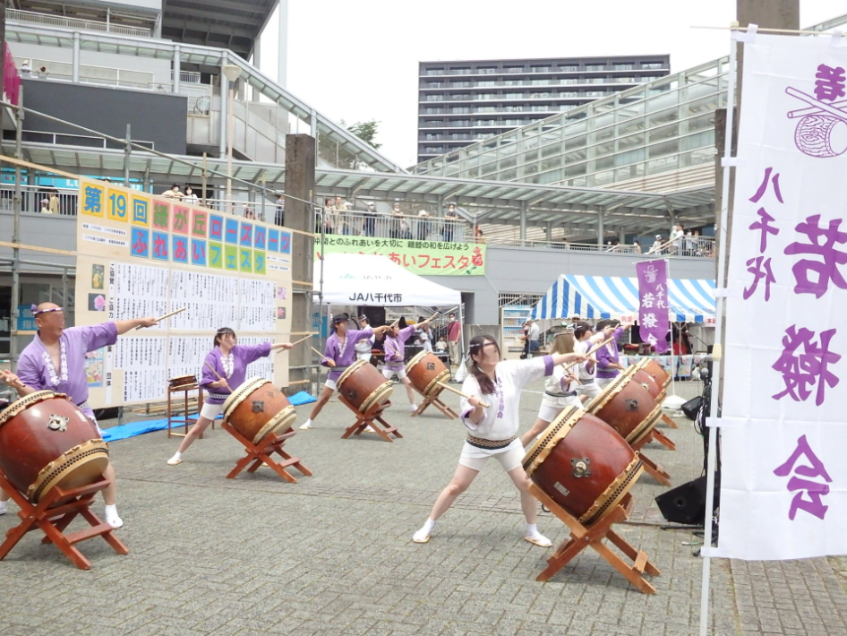 八千代若撥会による演奏