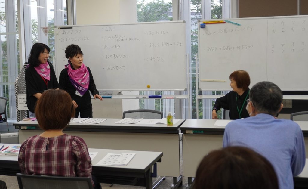 視覚で伝える災害時用バンダナ!情報格差を埋めるアイテム【白井市】